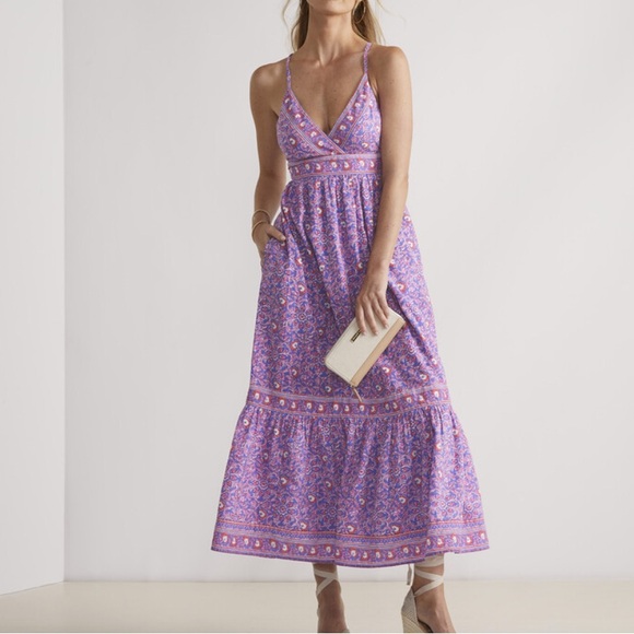 Vineyard Vines | Dresses | Vineyard Vines Katama Tile Sconset Maxi Dress  Size S | Poshmark